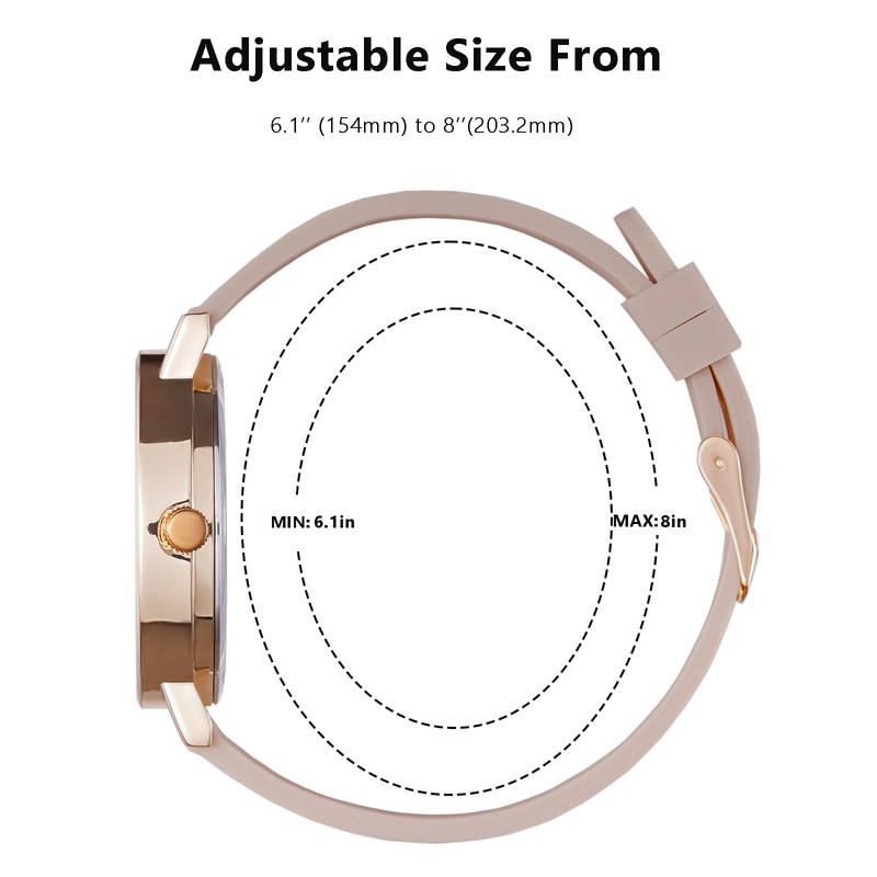 cicininc Watch with Second Hand Nursing for Women, Analog Watches