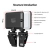 LED Video Light, Selfie Light with 80 LED Lamp Beads,