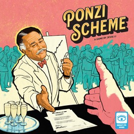 Bright Eye Games Ponzi Scheme Board Game in English for 3 to 5 Players Ages 12 and Up