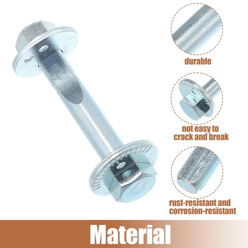 QUARKZMAN 2 Set Eccentric Orientation Crash Screw for Mitsubishi Lancer