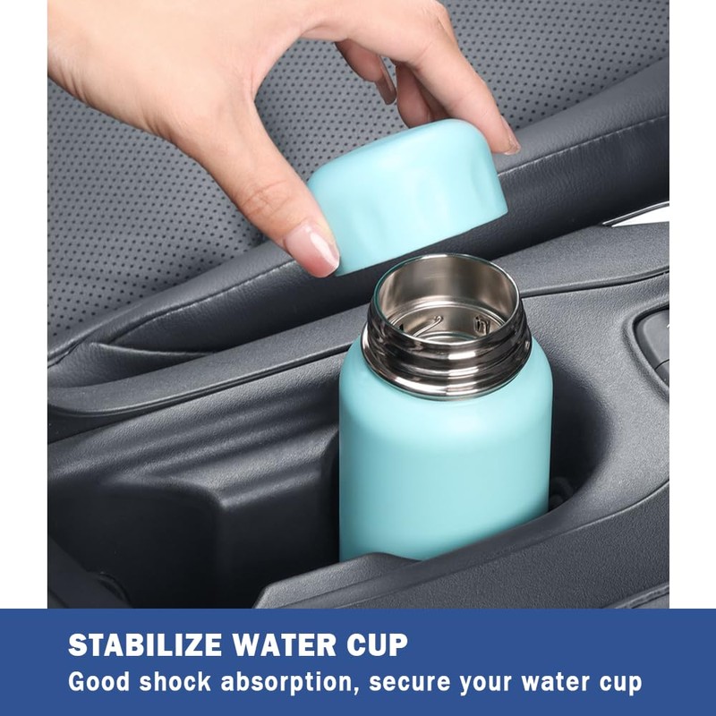 Car Cup Holder Insert/Holder Position Limiter - Anti Shake Silicone