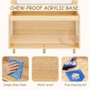 HOTAMO Wooden Hamster Cage with Acrylic Board Base, 31.5"