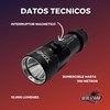 Linterna Sumergible, Lampara de Buceo, Linterna de Buzo, Interruptor Magnetico
