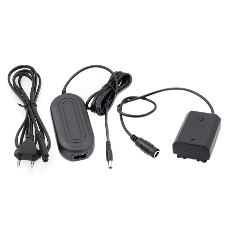 HangTon NP-FZ100 Dummy Battery AC DC Power Adapter for Sony