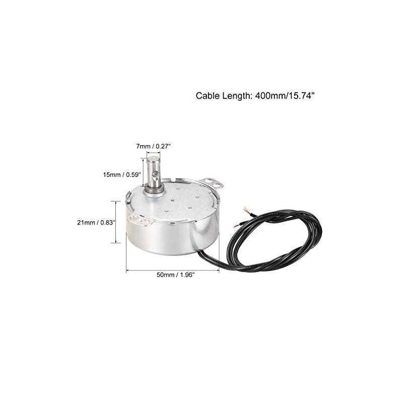 sourcing map 2PCS Synchronous Motor 220-240 VAC 50/60 Hz 4W