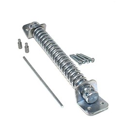 10" (250mm) Gate Door Spring Closer - Heavy Duty Adjustable Tension - Zinc Plated
