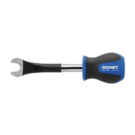 SIGNET 46729 Automotive Work Tool for Clip Removal Stabilizer Type Clip Clamp Tool Tip Width 0.4 inch (10 mm) Black