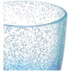 Abode Homewares Design DK22921 OCEANIC OMBRE Short Stem Glass Goblet,