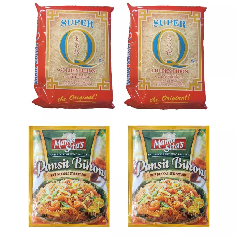 Barako Queens Pansit Bihon Bundle 16oz Super Q noodles 2