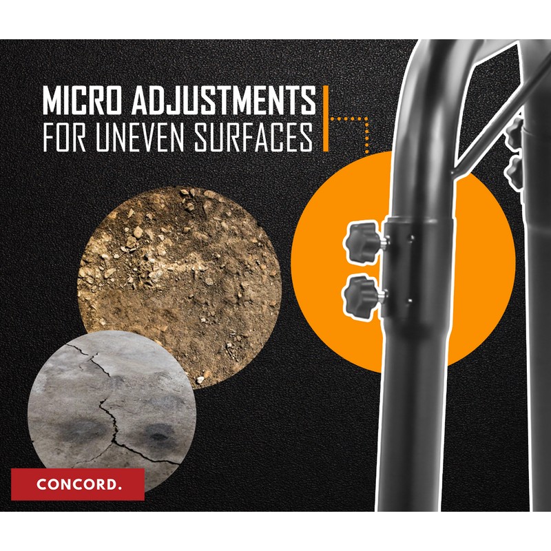 CONCORD Double Propane Burner, Outdoor 2 Burner Camping Stove