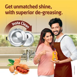 Pril Tamarind Shine Specialist Rs 750 ml | Insta Clean | With visible Active Power Boosters that bursts while scrubbing giving abrasion to clean better | Zero White Residue.