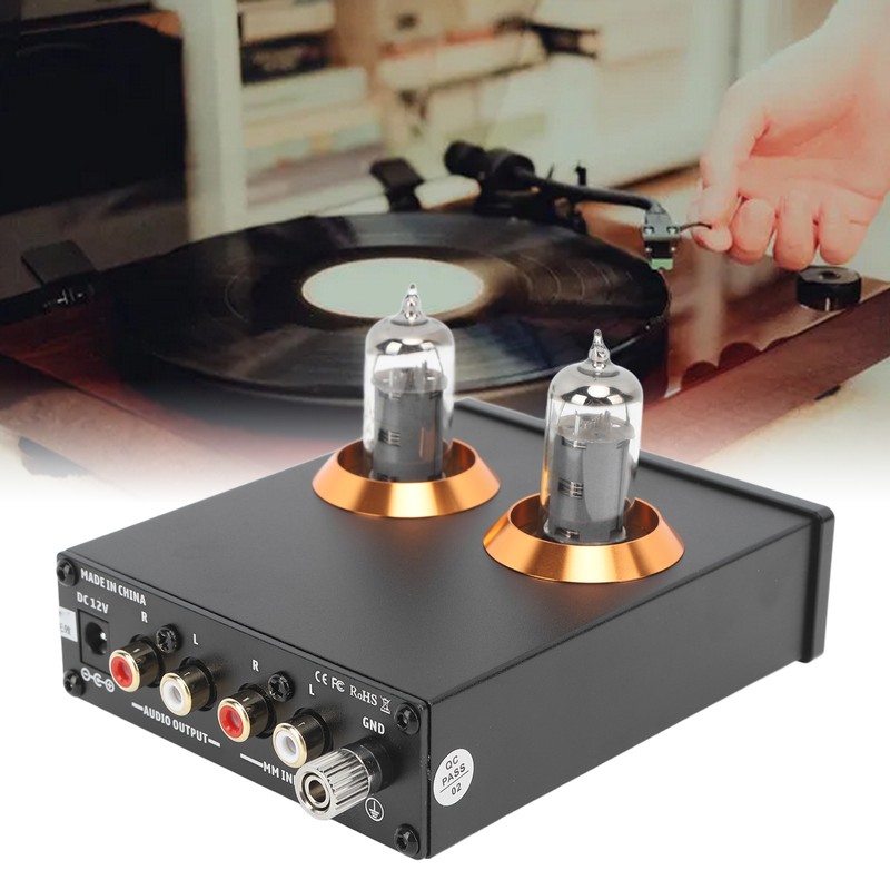 Vacuum Tube Amplifier Preamplifier Phono Preamp MM Player Amp AUX