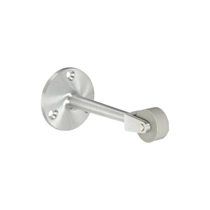 Rockwood 456.26D Brass Straight Roller Stop, #8 X 3/4" OH