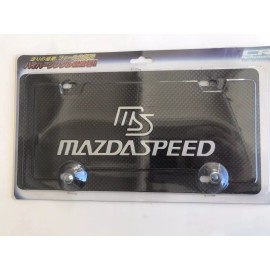 CR Performance MS Mazda Speed Carbon Fiber License Plate Out Line