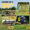 3.7 x 4.8FT Soccer Baseball Rebounder Net, Softball Lacrosse Pitch
