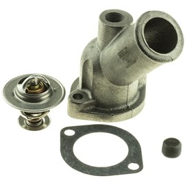 MotoRad 4876KT Thermostat Kit - Ford F-150 (77-79) F-250 (77-79) F-100 (77-79) Bronco (78-79) F-350 (77-79) Ranchero (74-78) Thunderbird (77-78) LTD (77-78), Lincoln Mark V (77-79) Continental (77-79)