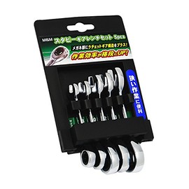 Takagi M&M Stubby Gear Wrench Set, 5 pcs