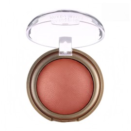 MAEPEOR Powder Baked Blush 6 Colors Natural Glow Marbleized Baked Powder Blush Lightweight Buildable Shimmer Blusher (05 SUNSET)