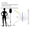 Topquafocus Large Enema Bucket Kit Anti-backflow Enema Kit for Men
