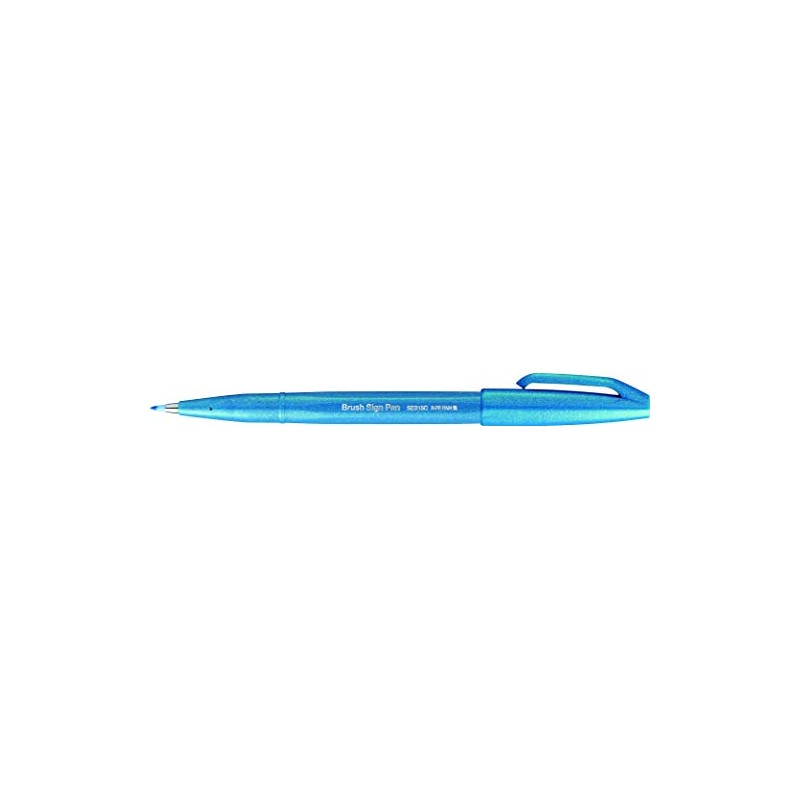 Pentel Pack of 6 Flexi Felt-tip Pens for Sketching /