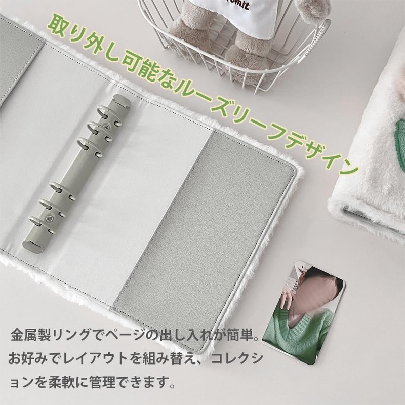 LKCCTK Sticker Book, A6 Binder, 6 Holes, Includes 10 Pages,