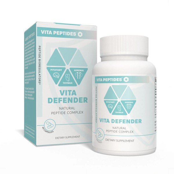 Defender – Natural Peptide Bioregulator Complex 30 & 60 Capsules