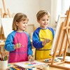 Amaza 2-Piece Children's Painting Apron with Velcro Fastening for Ages