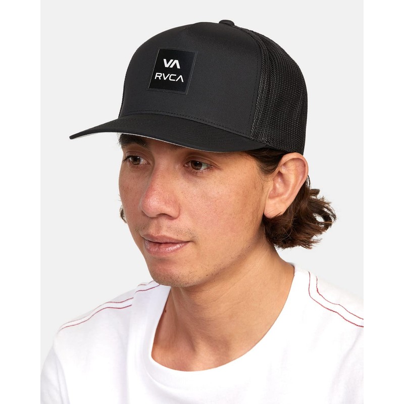RVCA Men's ATW Tech Trucker, Black