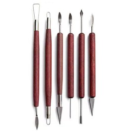LUYING Clay Carving Tools, Clay Spatula Set, Line Drawer, Clay Tool, Clay Crafts, Sculpture, Clay, Sculpture, Clay, Sculpture, Crafting, Ceramics, Shaping Tools, Clay Tools, Sculpture (Set of 6)