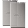 Cooute 2 Pack Pet Door Replacement Flap with Magnetic Closure,