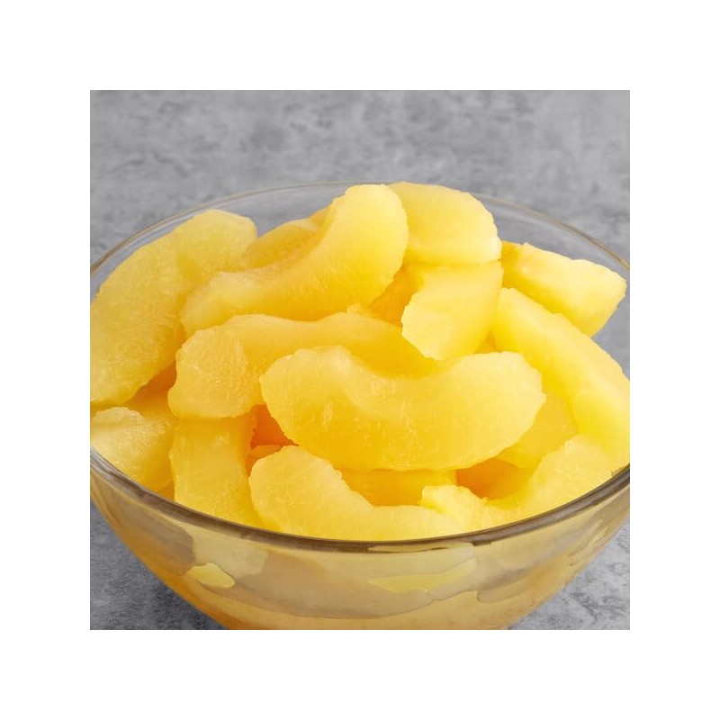 Generic Solid Pack Sliced Apples #10 Can - 6/Case