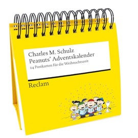 Peanuts’ Adventskalender. 24 Postkarten für die Weihnachtszeit: Adventskalender zum Aufstellen für Erwachsene | Mit Spiralbindung und 24 lustigen Peanuts-Comics auf heraustrennbaren Postkarten