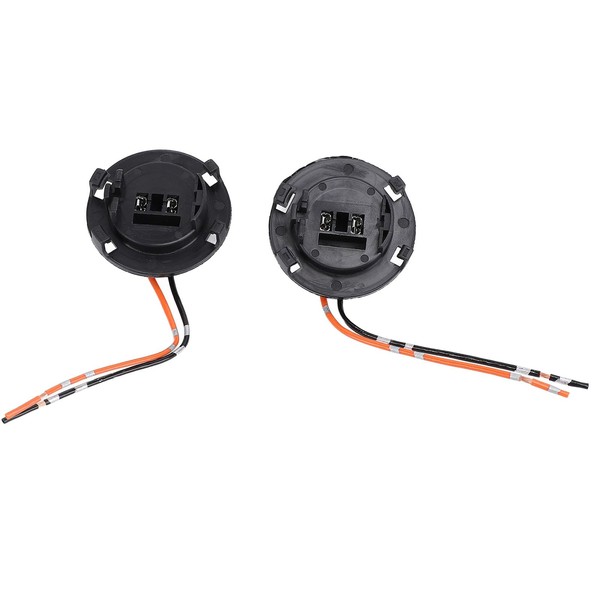 2pcs H7 Bulb Socket Retainer Adapter DC12-24V Headlight Bulb Socket