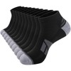 eallco 10 Pairs Mens Ankle Socks Low Cut Socks for