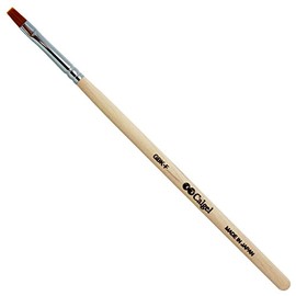 CALGEL Chassis Beige xeru Brush Flat Nylon Brush