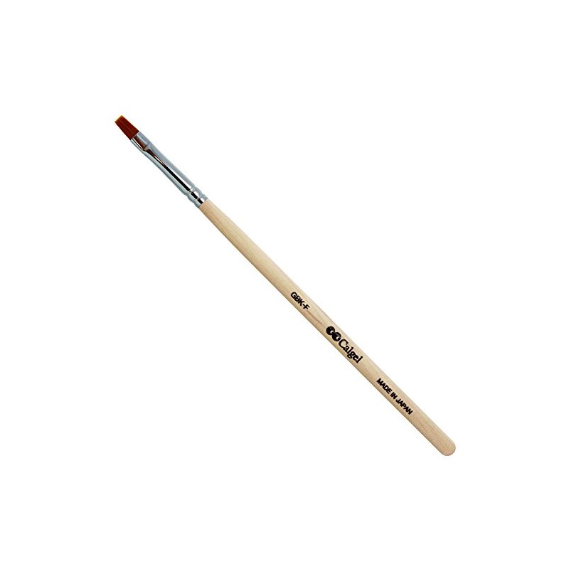 CALGEL Chassis Beige xeru Brush Flat Nylon Brush