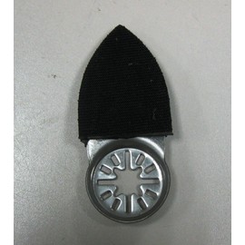 Pack of 3 2" x 1.5" Finger Detail Sanding Pad Hoop and Loop Oscillating Multi Tool Saw Blades sand for Fein Multimaster Bosch Multi-x Craftsman Nextec Dremel Multi-max Ridgid Dremel Chicago