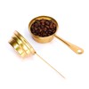 2 Pcs 3-in-1 Stainless Steel Measuring Spoons 75ml Coffee Measuring