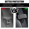 ZNDAW 2 PCS Car Seat Belt Buckle Covers, Anti-Scratch Silicone