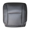 FZJDSD Black Passenger Side Bottom Microfiber Leather Replacement Seat Cover