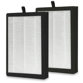 Lhari H13 True HEPA Replacement Filter compatible with VEWIOR ClearAir-A5 Air Purifier, 2-Pack