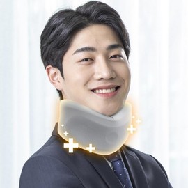 Portable Neck Band Lightweight Ventilated Neck Protector Orthosis Support Gray M