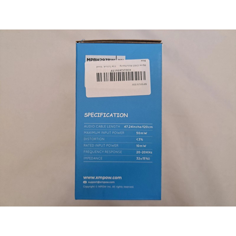 MPow - Wired Headphones (Pink) #BH297B