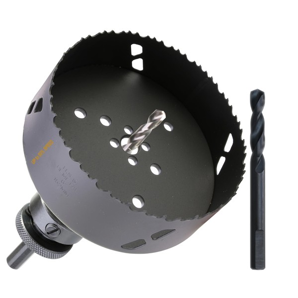 WOWSUPM 6 Inch Deep HSS Bi Metal Hole Saw Cutter