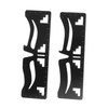 IWOWHERO Eyebrow Ruler Set 2pcs Eyebrow Stencil Level for Fast