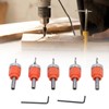 5 Pcs Countersink Drill Bit Set 2.8 3 3.2 3.5