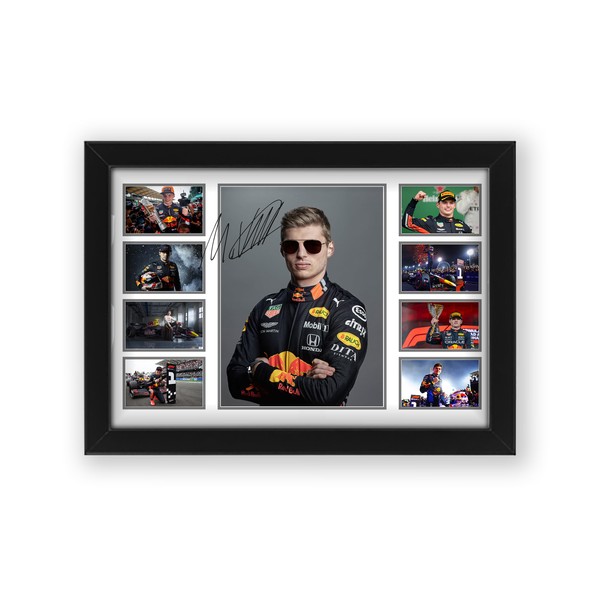 Max Verstappen Signed Poster Print- Limited Edition Autograph Fan Gift