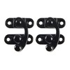 Begino 2Pack Antique Hook Hasp Latch Right Latch Hook Hasp