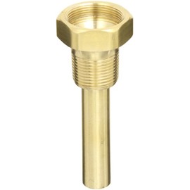Trerice 3-4F2 Thermowells for Industrial Thermometers, 3/4" NPT Connection