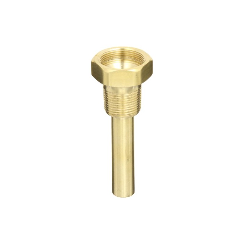 Trerice 3-4F2 Thermowells for Industrial Thermometers, 3/4" NPT Connection